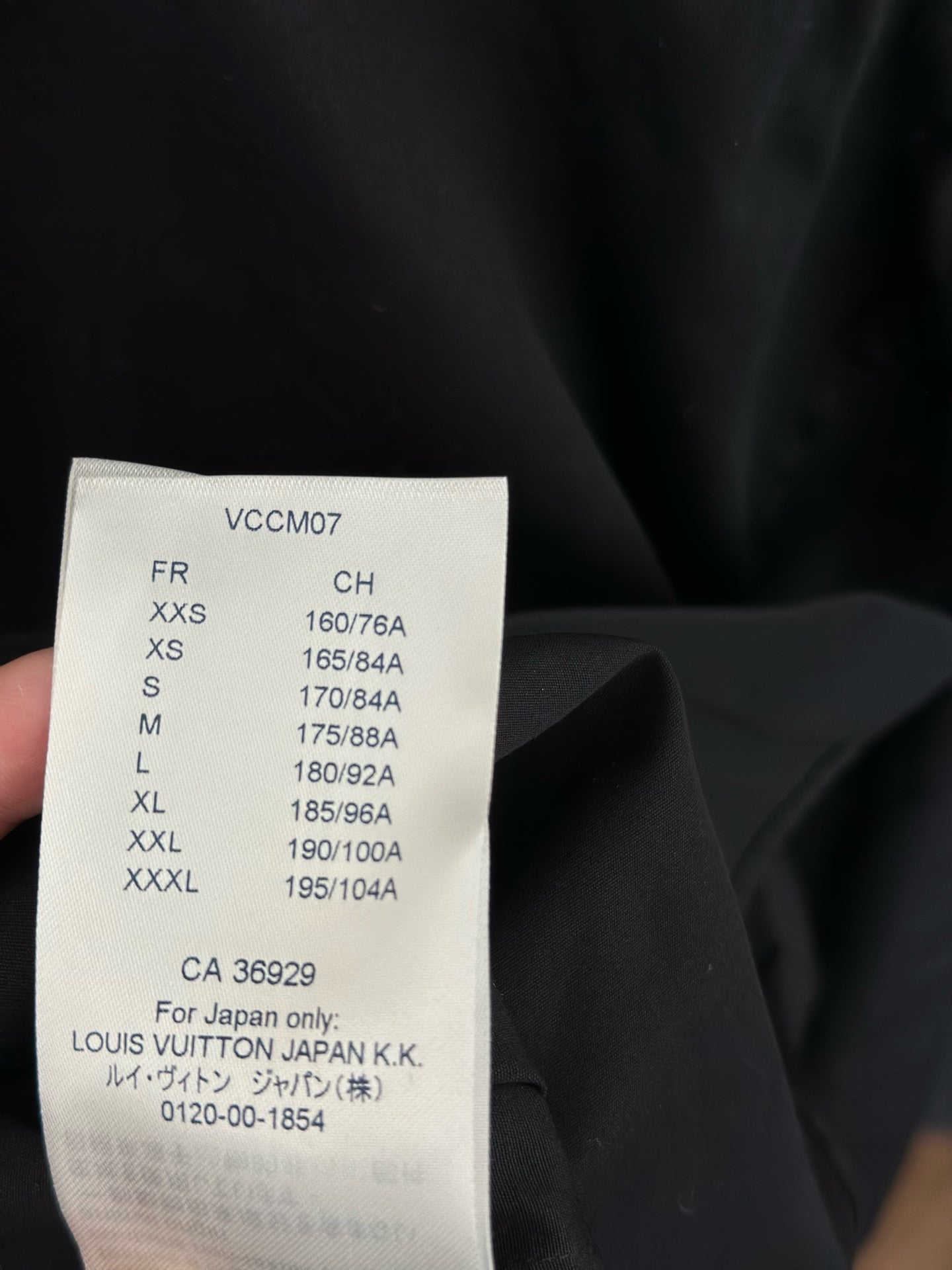 Louis Vuitton - Other - Cotton - Black - (L)
