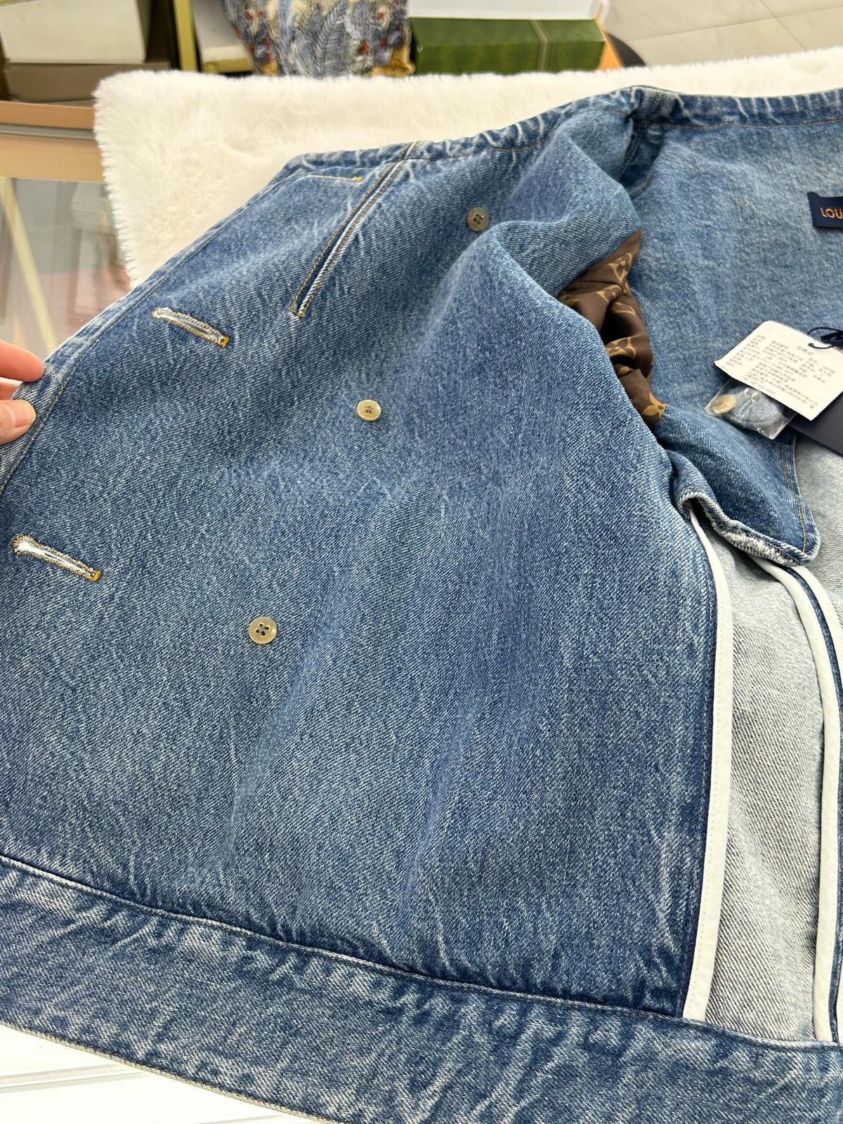 Louis Vuitton - Other - Cotton - Blue - (38)