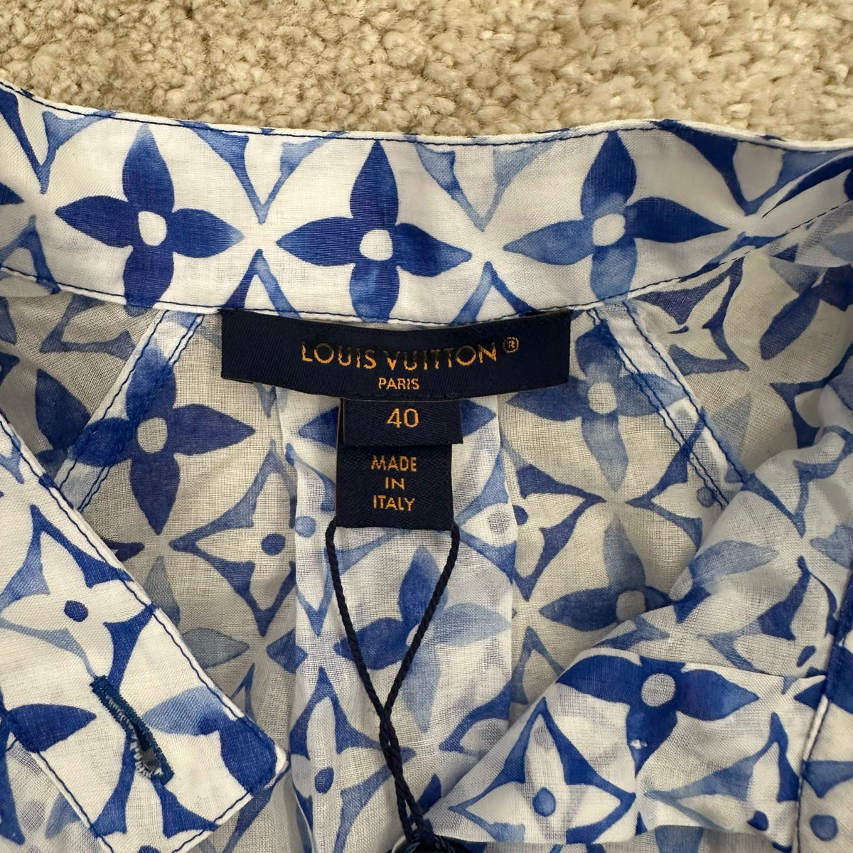 Louis Vuitton - Other - Cotton - Blue - (40)