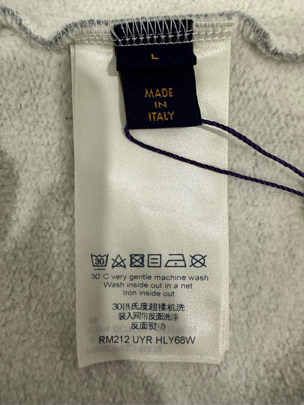 Louis Vuitton - Other - Cotton - Grey - (L)
