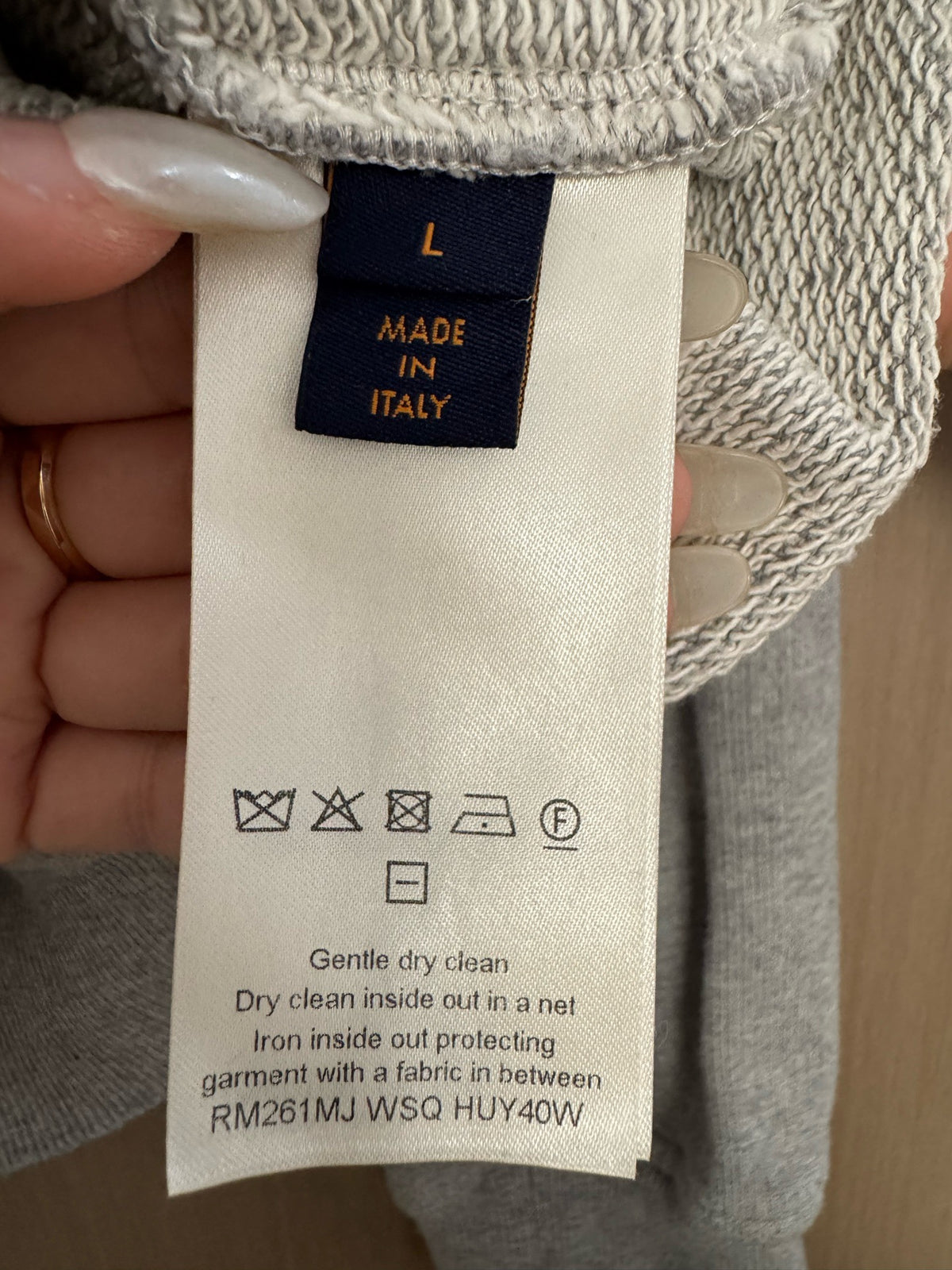 Louis Vuitton - Other - Cotton - Grey - (L)