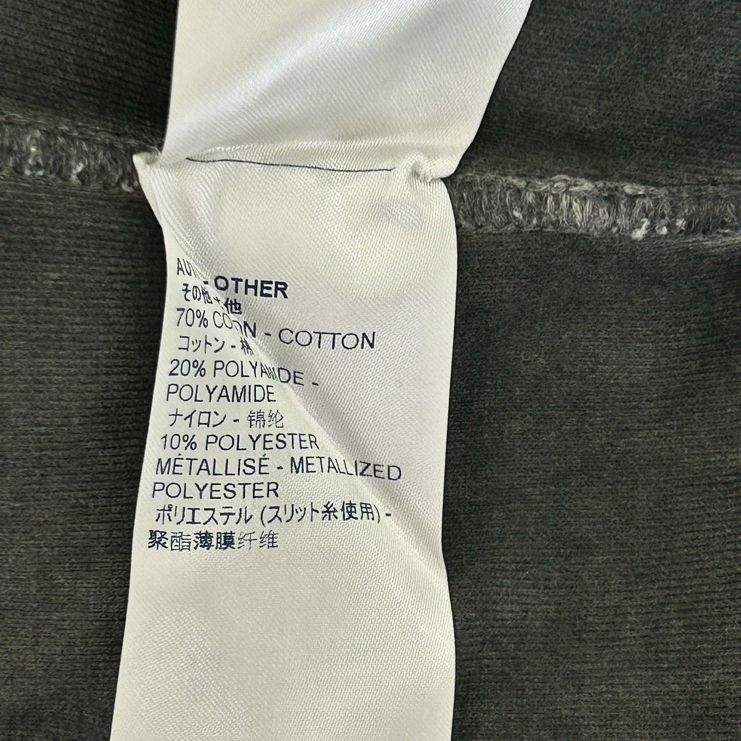 Louis Vuitton - Other - Cotton - Grey - (S)