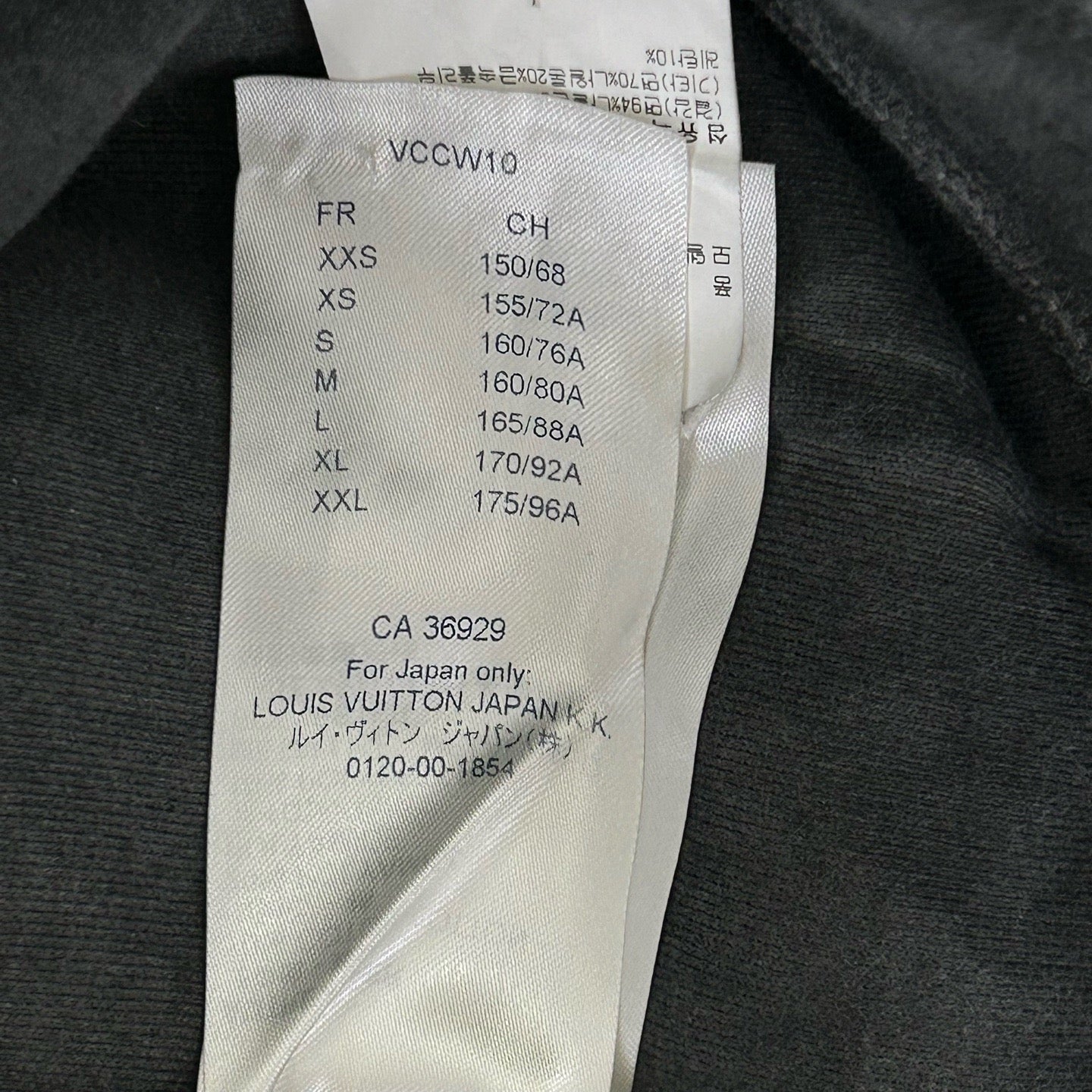 Louis Vuitton - Other - Cotton - Grey - (S)