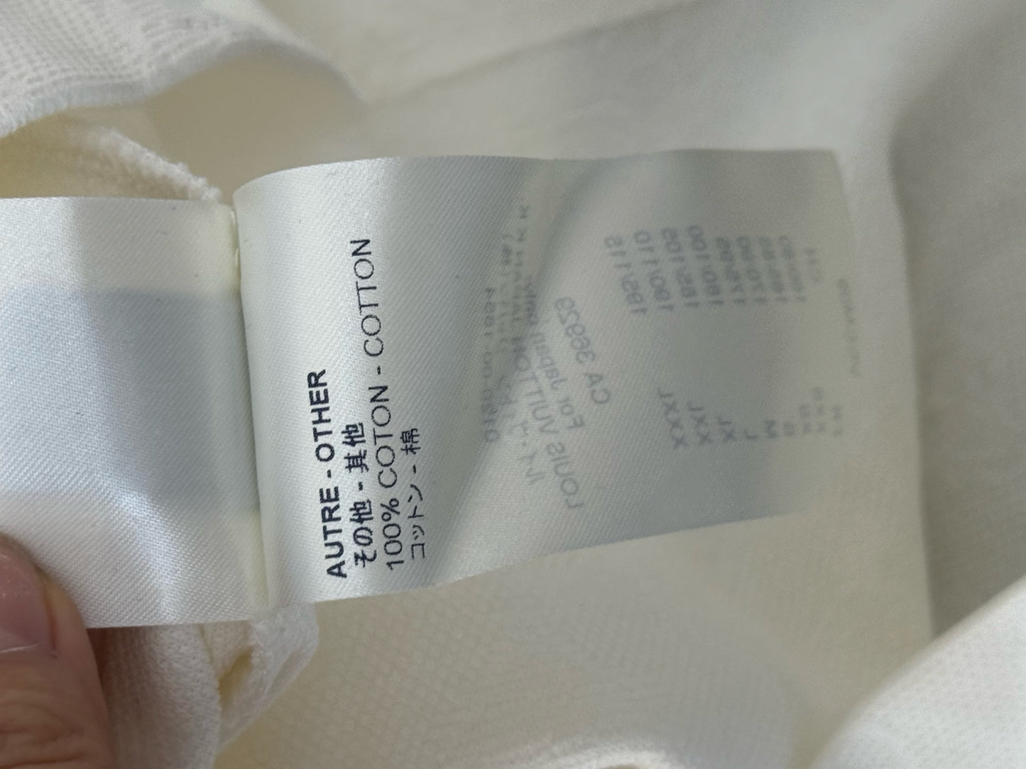 Louis Vuitton - Other - Cotton - White - (M)