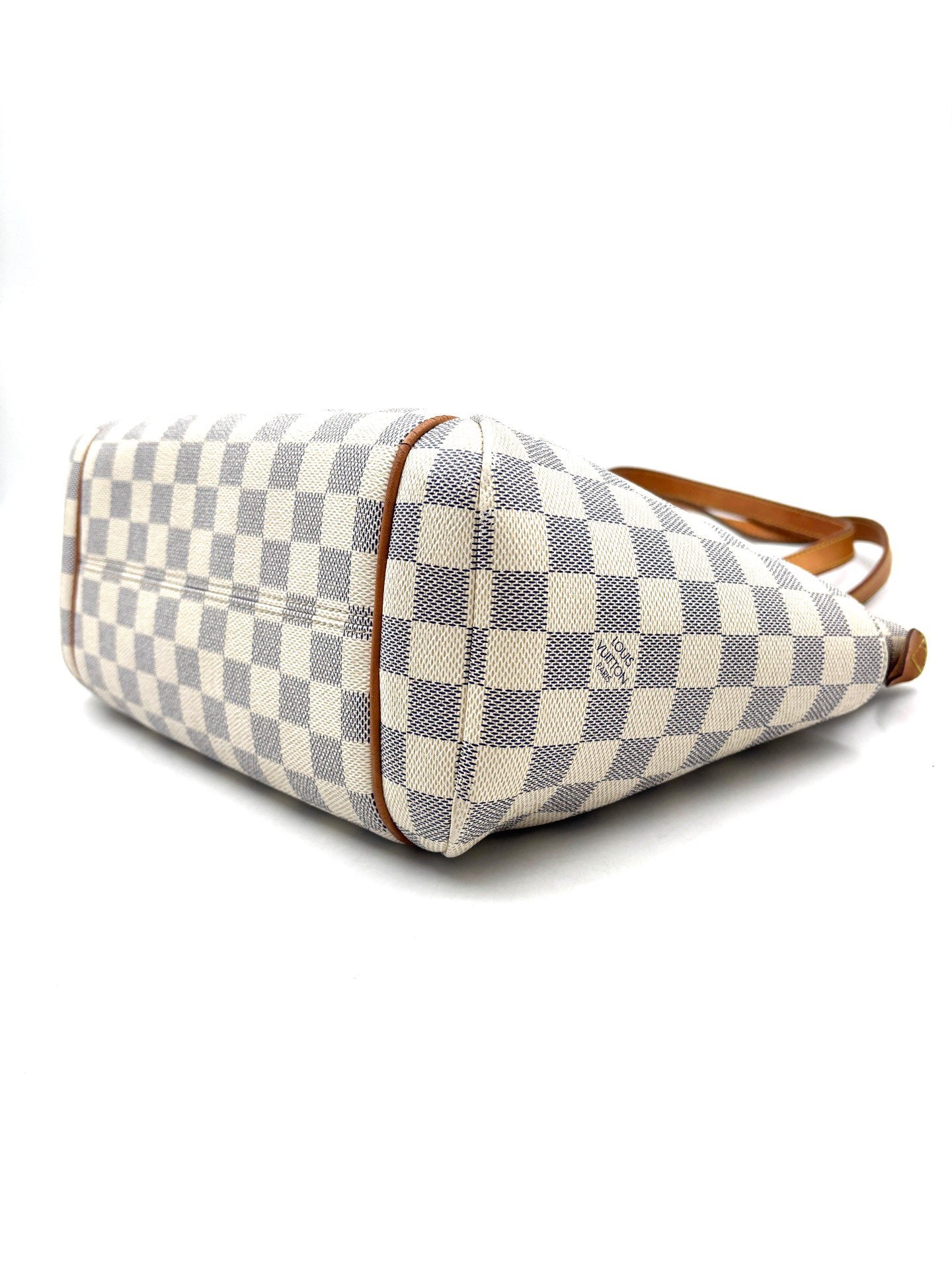 Louis Vuitton - Other - Damier Azur coated canvas with natural cowhide leather trim - White - (medium)