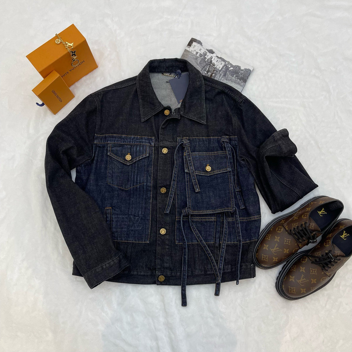 Louis Vuitton - Other - Denim - Jeans - Black - (54)