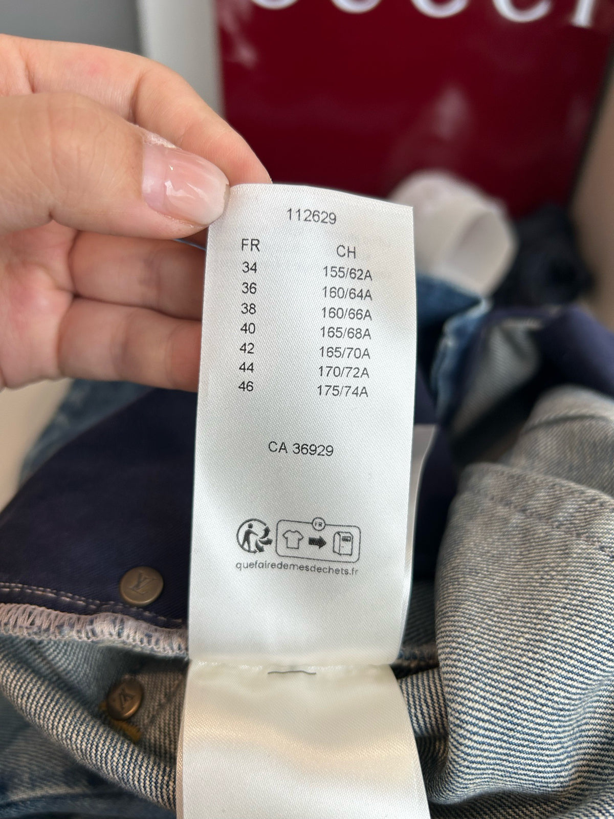 Louis Vuitton - Other - Denim - Jeans - Blue - (34)