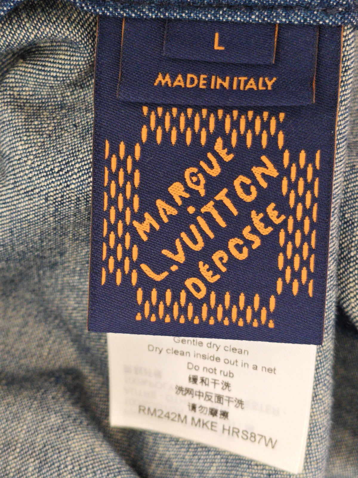 Louis Vuitton - Other - Denim - Jeans - Blue - (L)