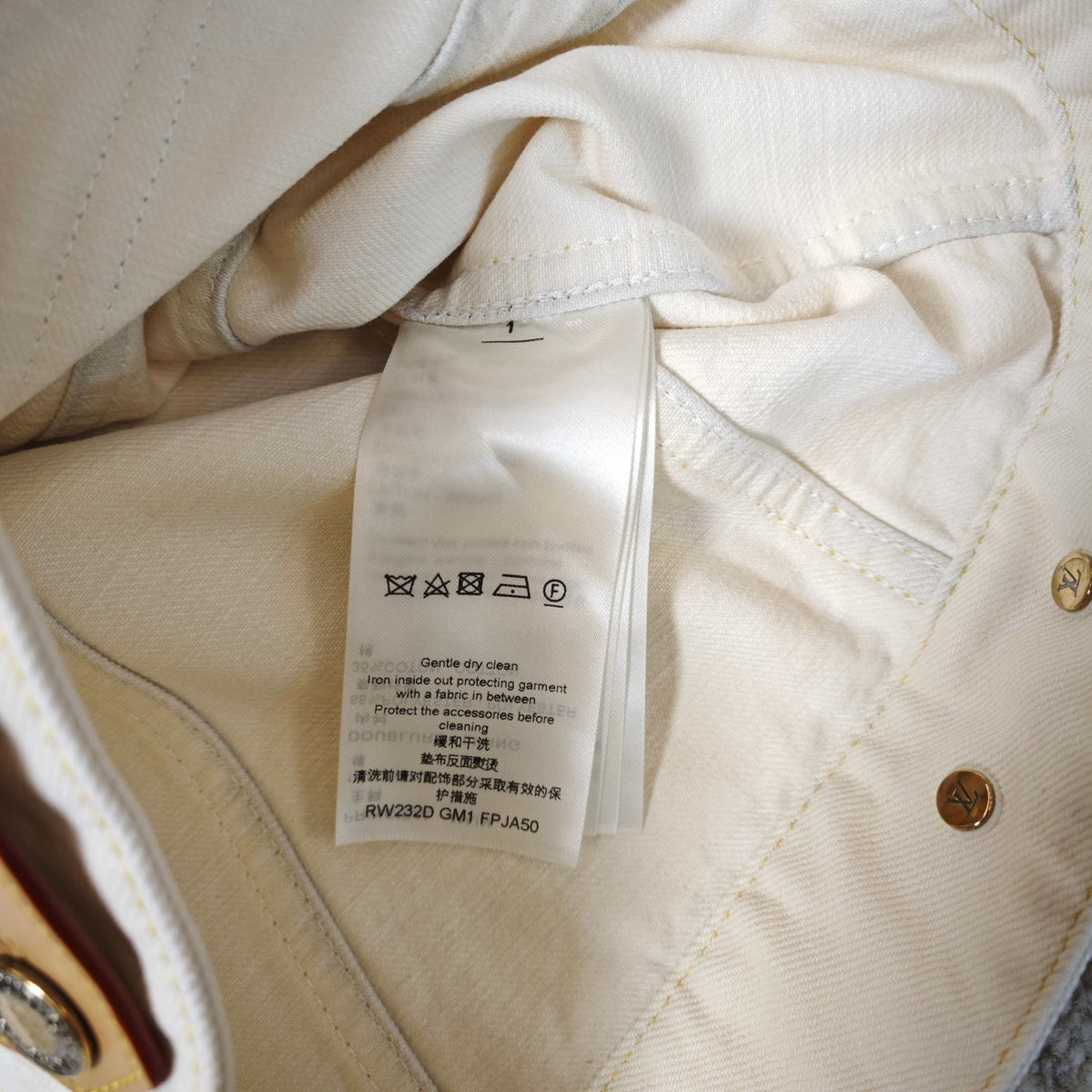 Louis Vuitton - Other - Denim - Jeans - White - (34)