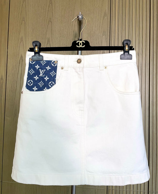 Louis Vuitton - Other - Denim - Jeans - White - (36)