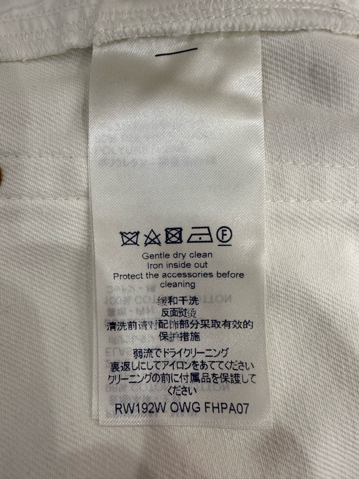 Louis Vuitton - Other - Denim - Jeans - White - (36)
