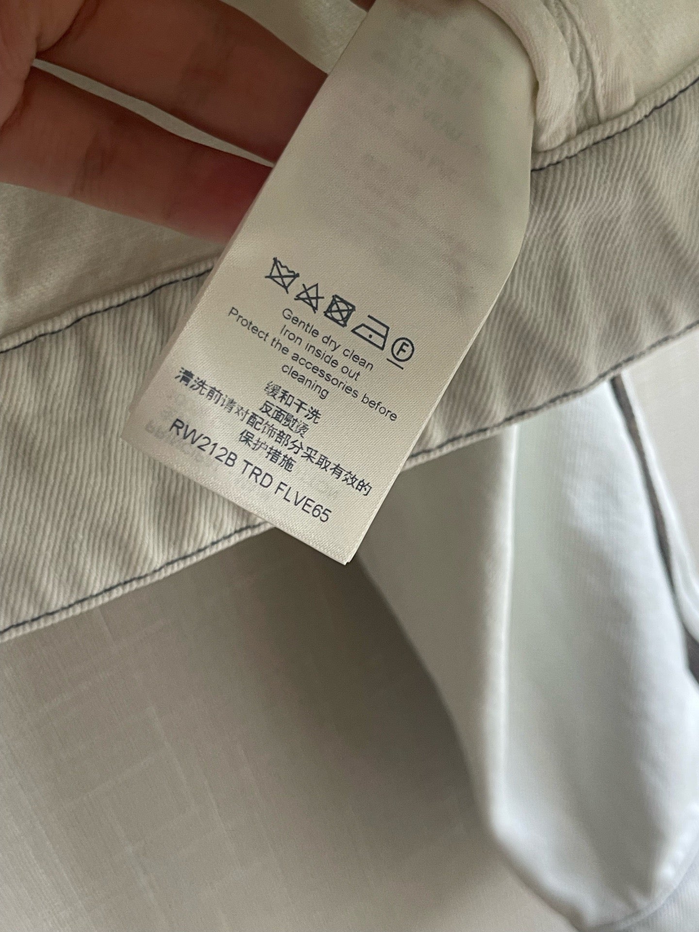 Louis Vuitton - Other - Denim - Jeans - White - (40)