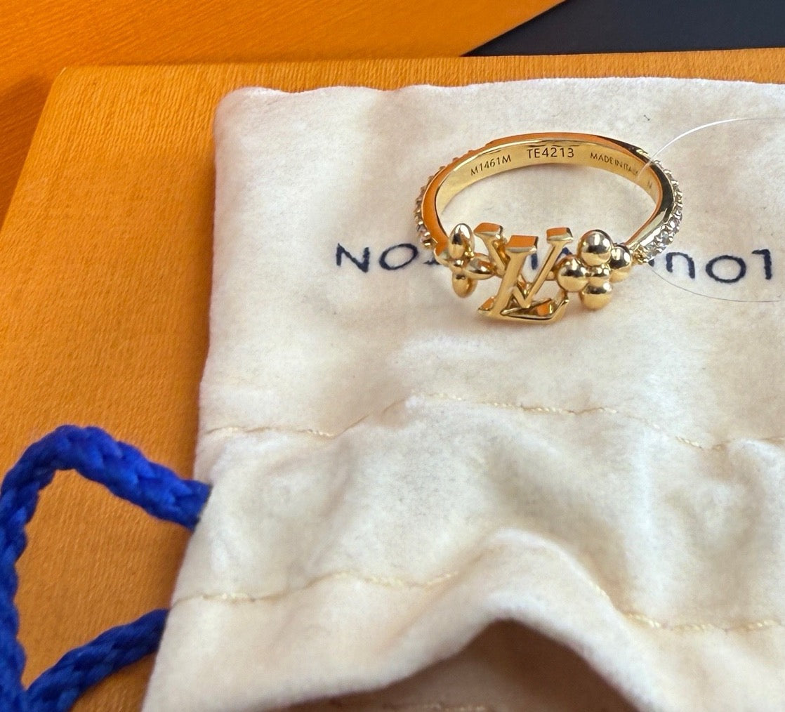 Louis Vuitton - Other - Gold-tone metal with diamond accents - Gold - (M)