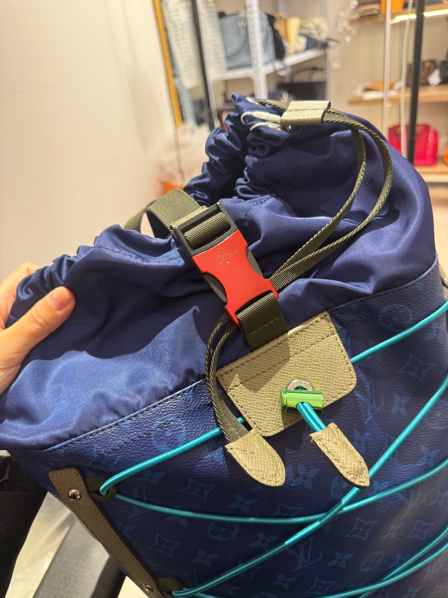 Louis Vuitton - Other - Leather - Blue - (large)