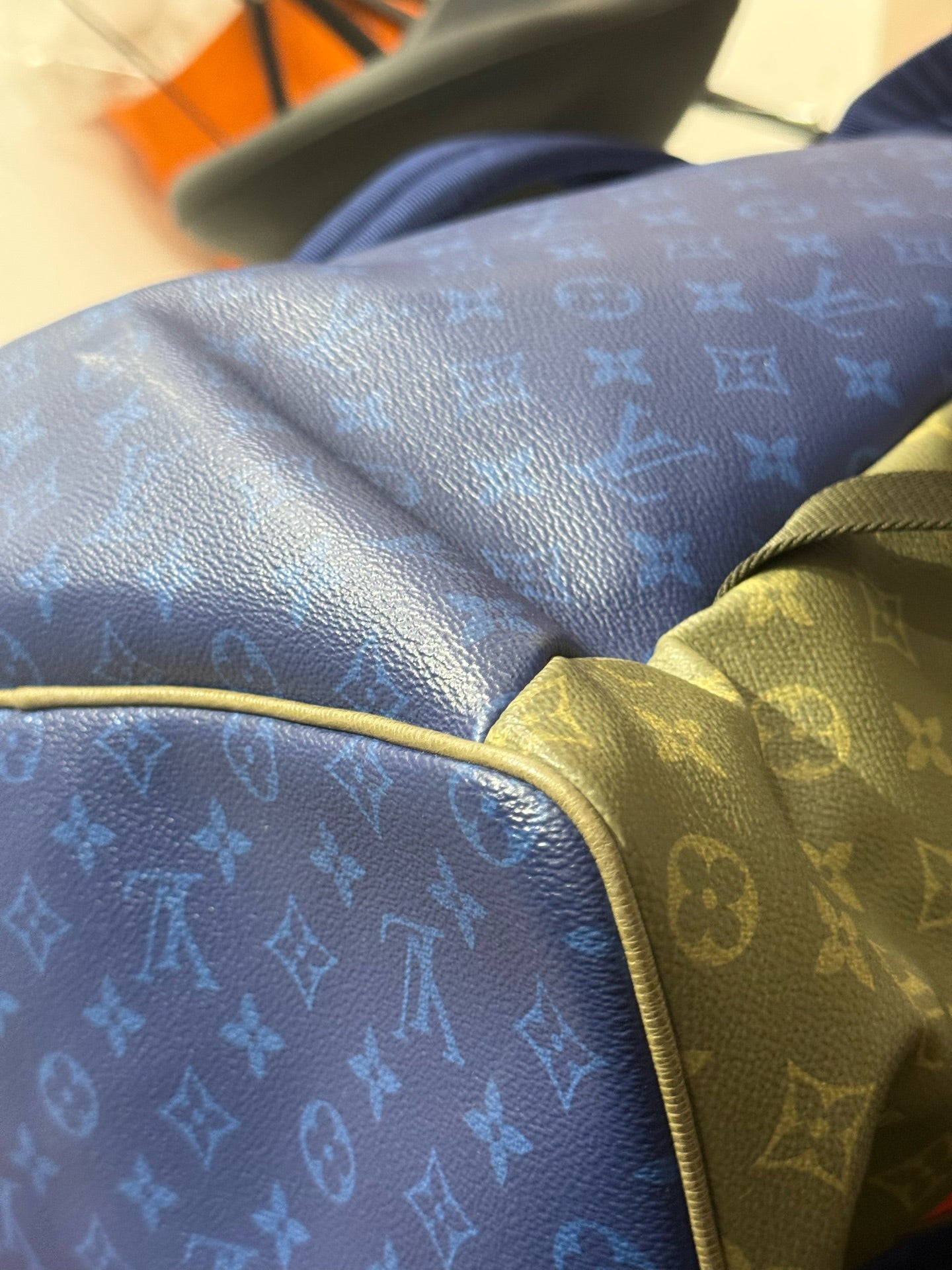 Louis Vuitton - Other - Leather - Blue - (large)