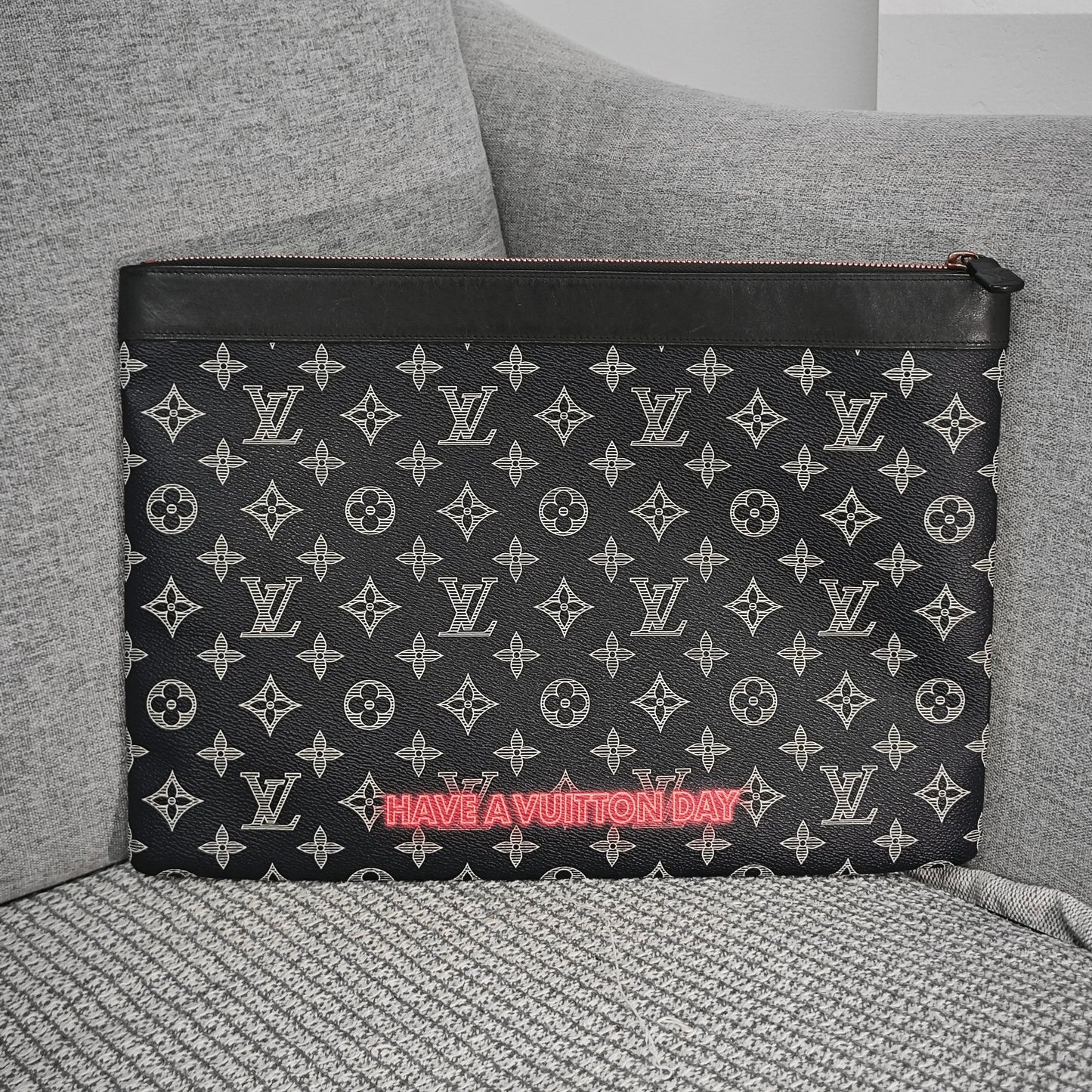 Louis Vuitton - Other - Leather - Blue - (medium)