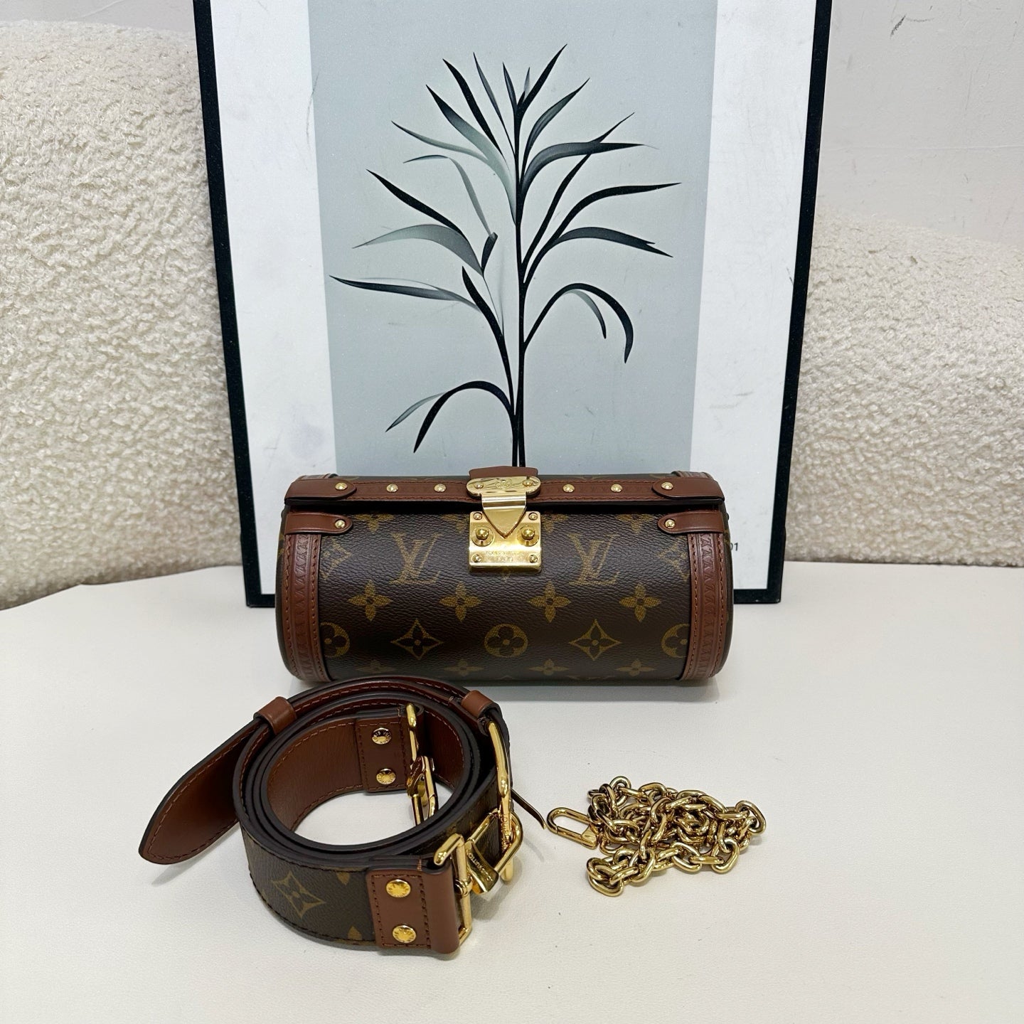 Louis Vuitton - Other - Leather - Brown - (mini)