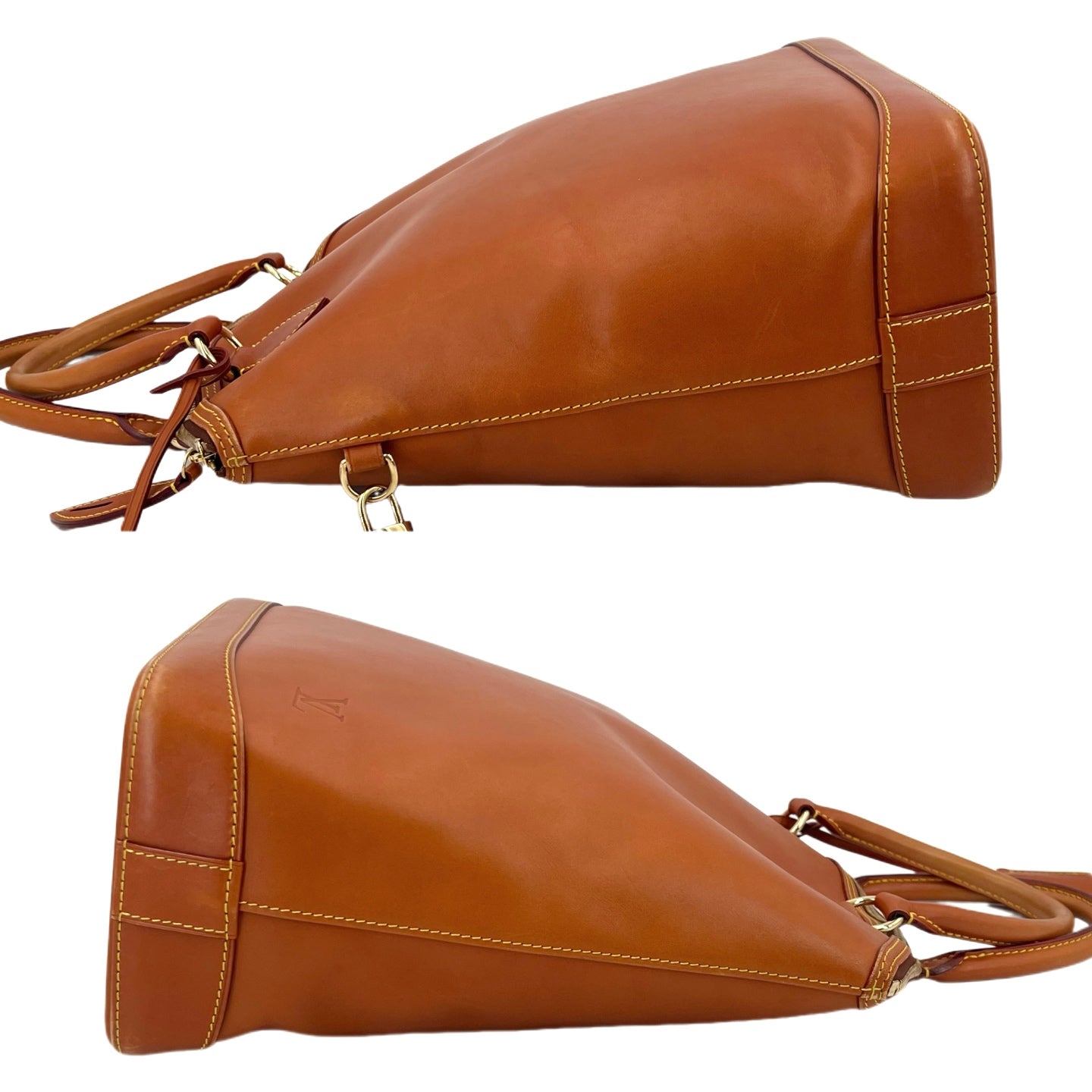 Louis Vuitton - Other - Leather - Camel - (large)