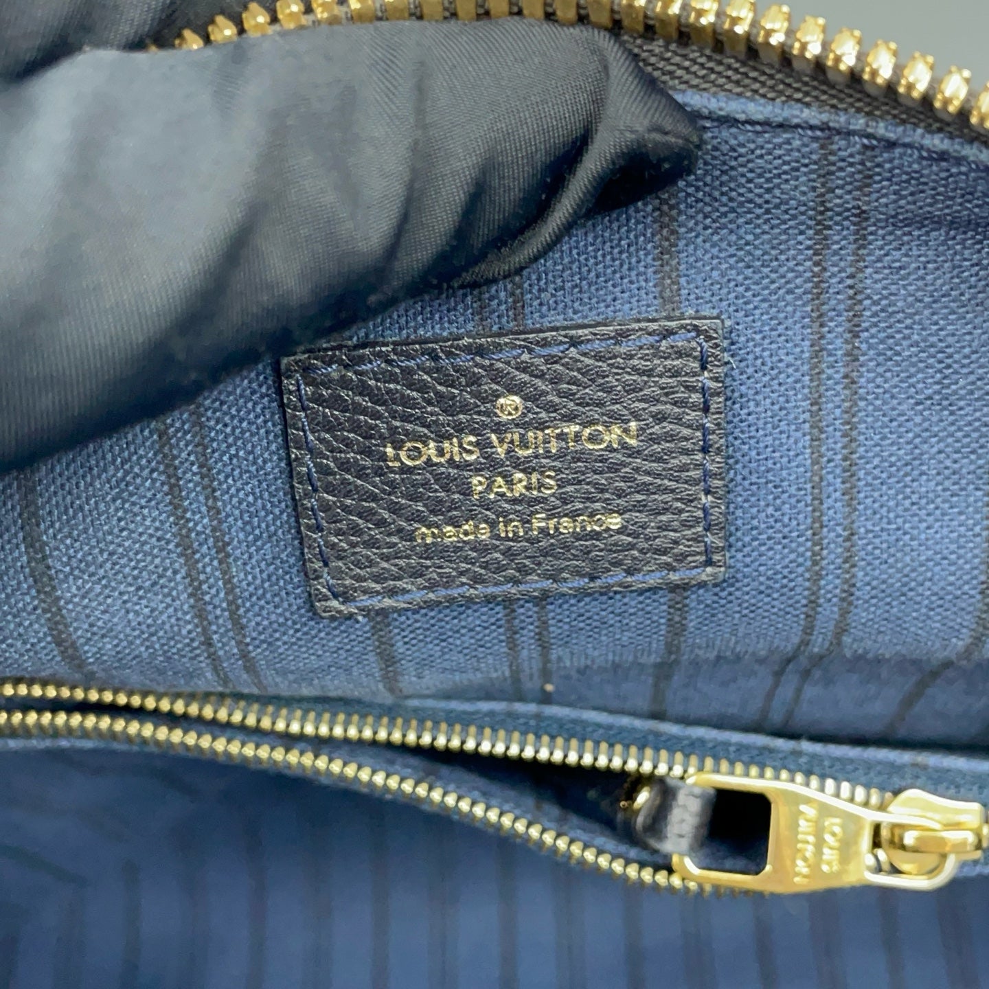 Louis Vuitton - Other - Leather - Navy - (Large)