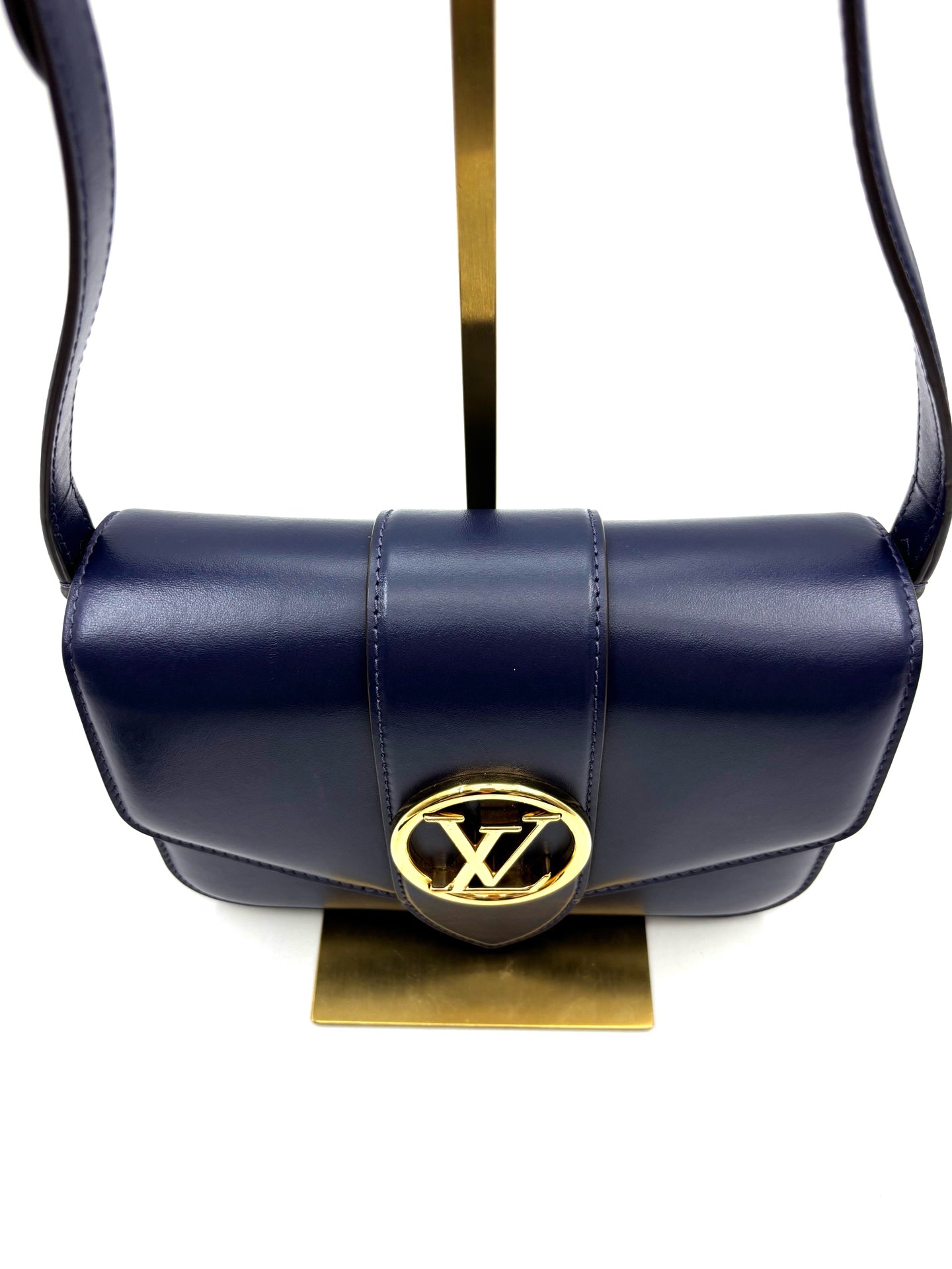 Louis Vuitton - Other - Leather - Navy - (medium)