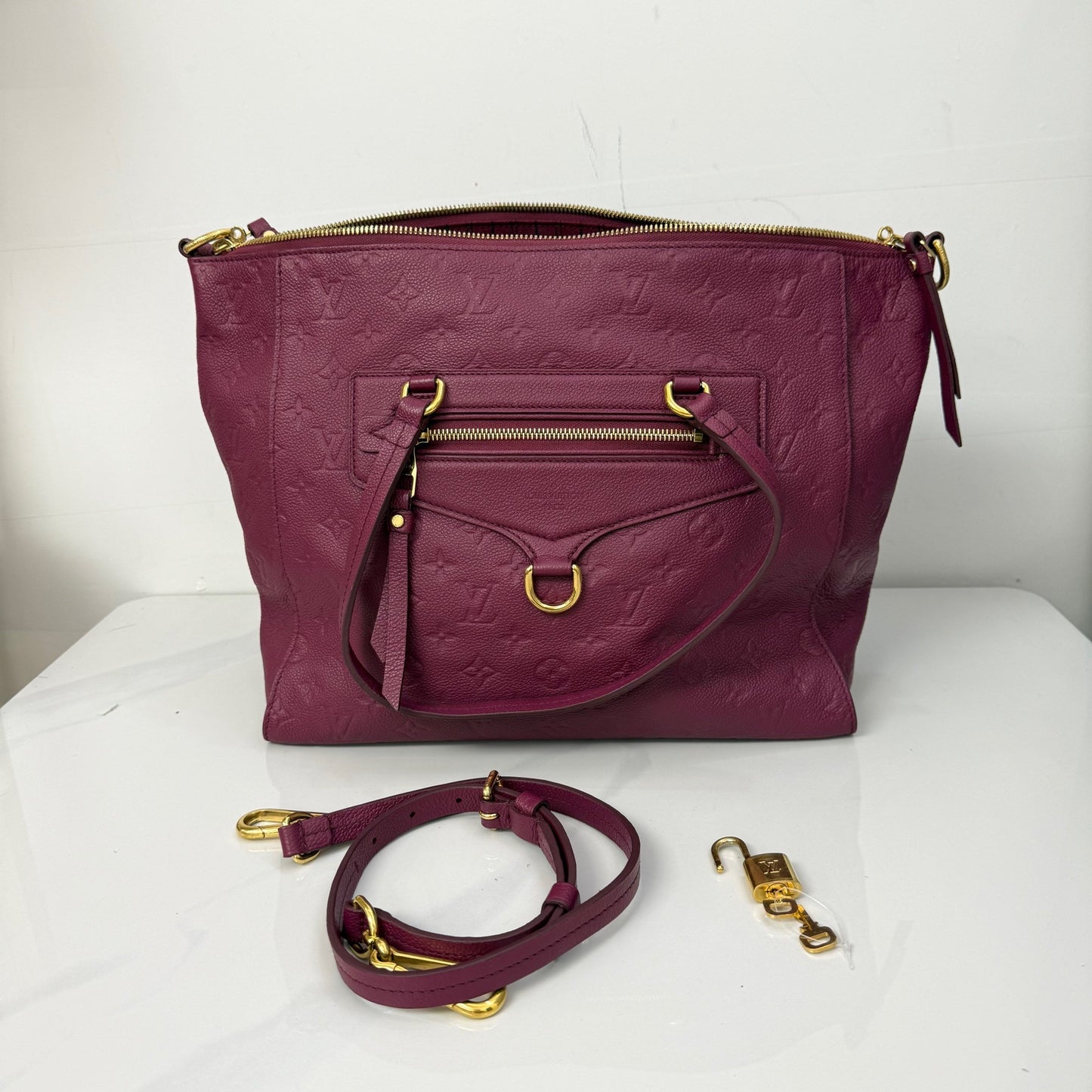 Louis Vuitton - Other - Leather - Purple - (medium)