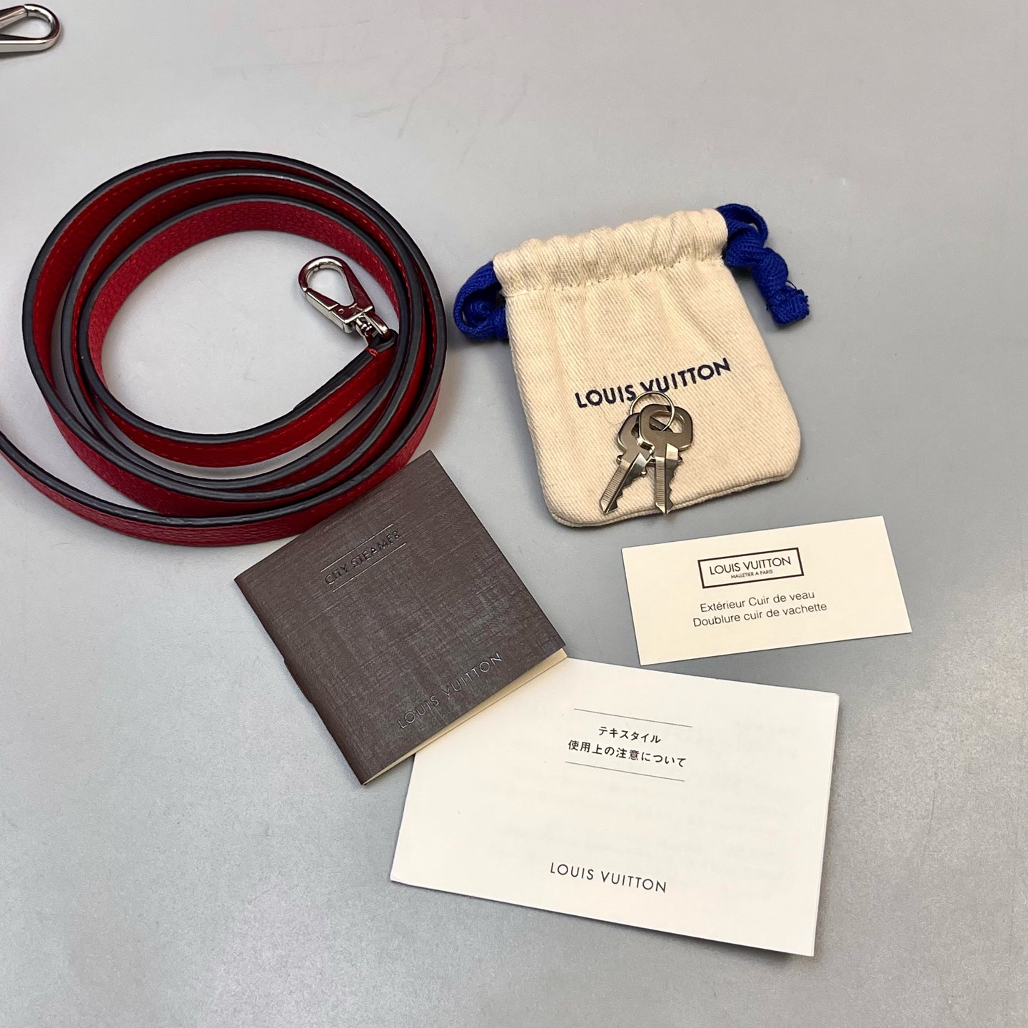 Louis Vuitton - Other - Leather - Red - (medium)