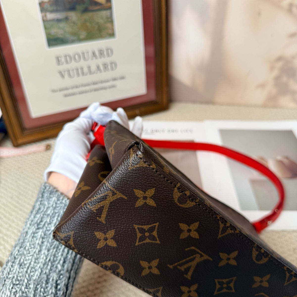 Louis Vuitton - Other - Leather - Red - (small)