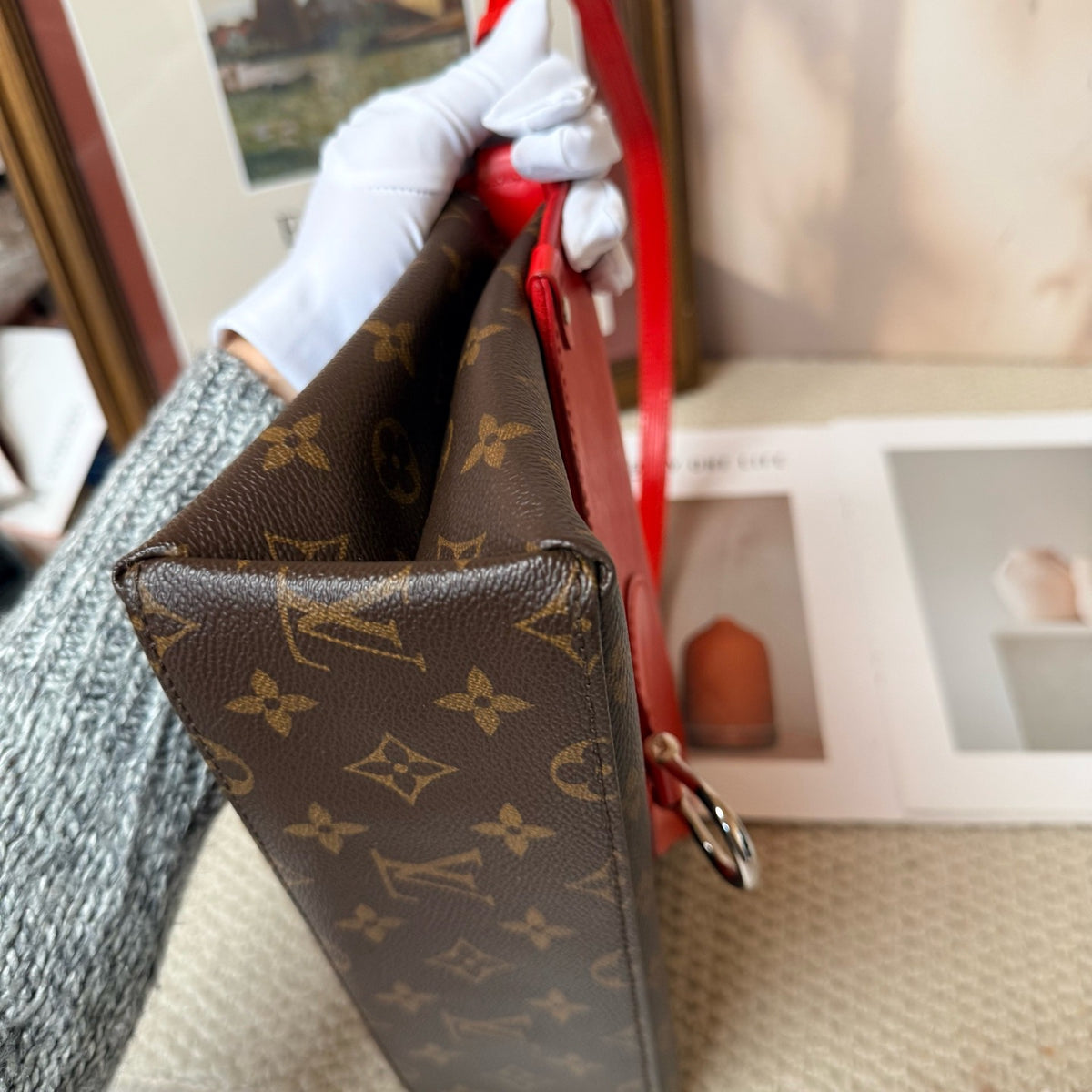 Louis Vuitton - Other - Leather - Red - (small)