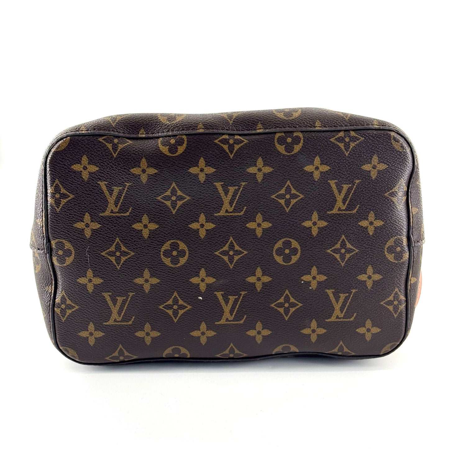Louis Vuitton - Other - Monogram coated canvas with pink cowhide leather trim - Brown with Pink accents and Multicolour patches - (medium)