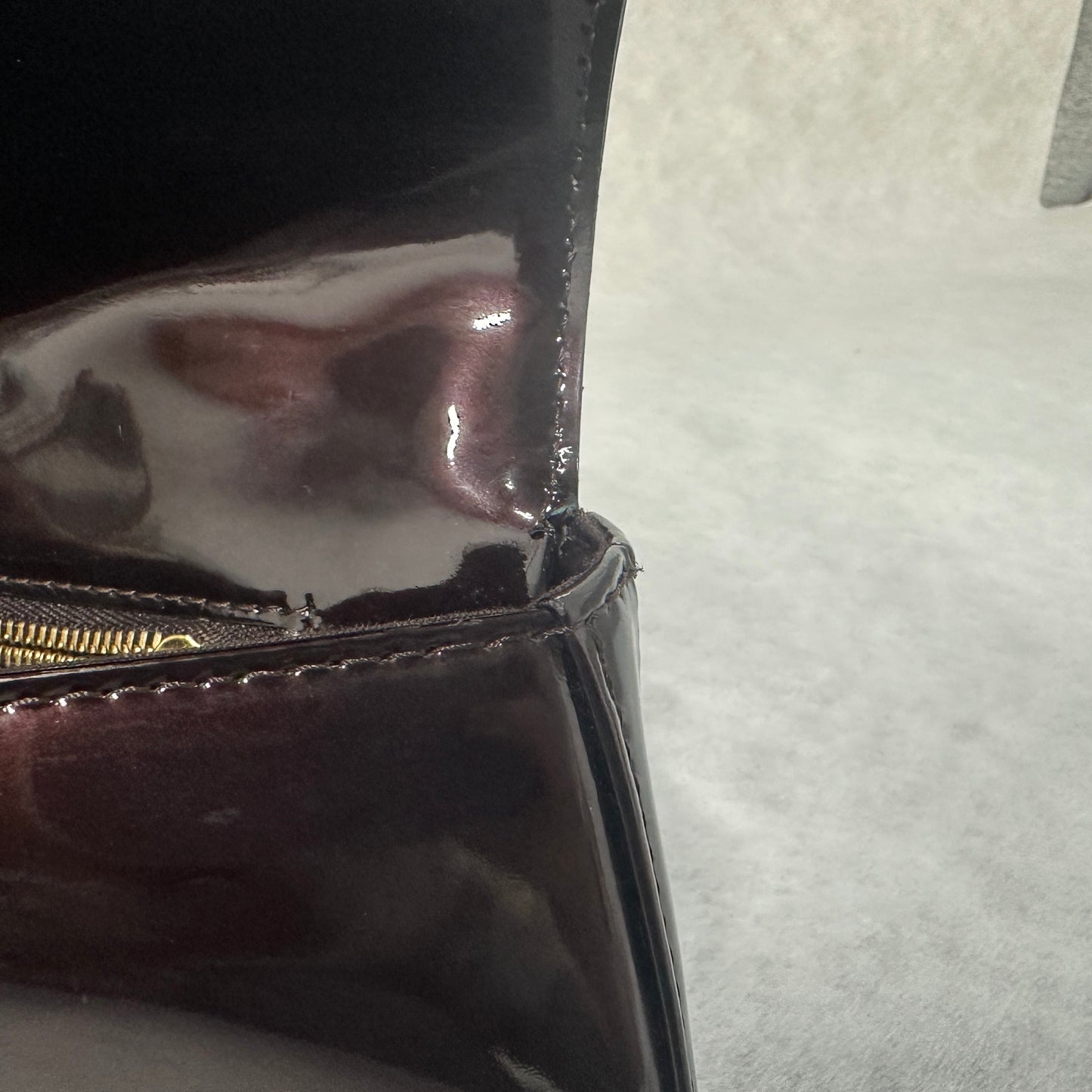 Louis Vuitton - Other - Patent leather - Burgundy - (small)