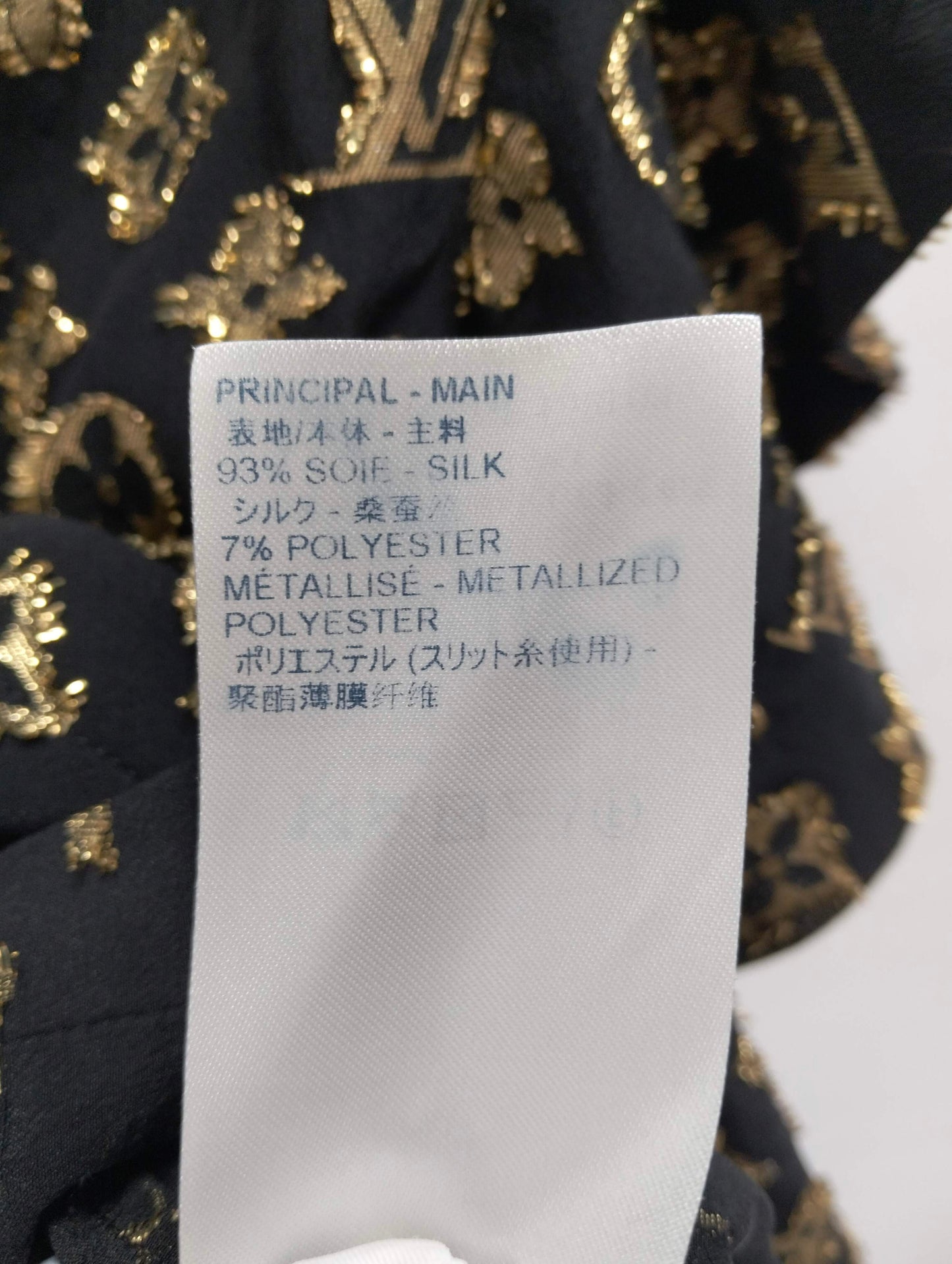 Louis Vuitton - Other - Silk - Black - (36)