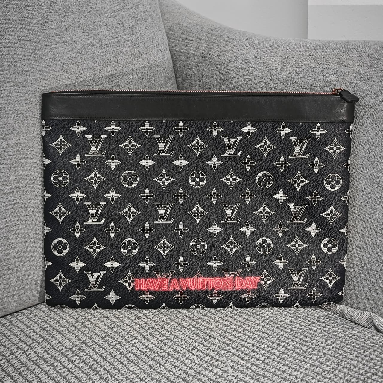 Louis Vuitton - Other - Synthetic - Blue - (Large)