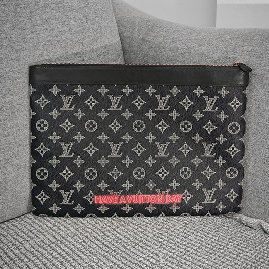 Louis Vuitton - Other - Synthetic - Blue - (Large)