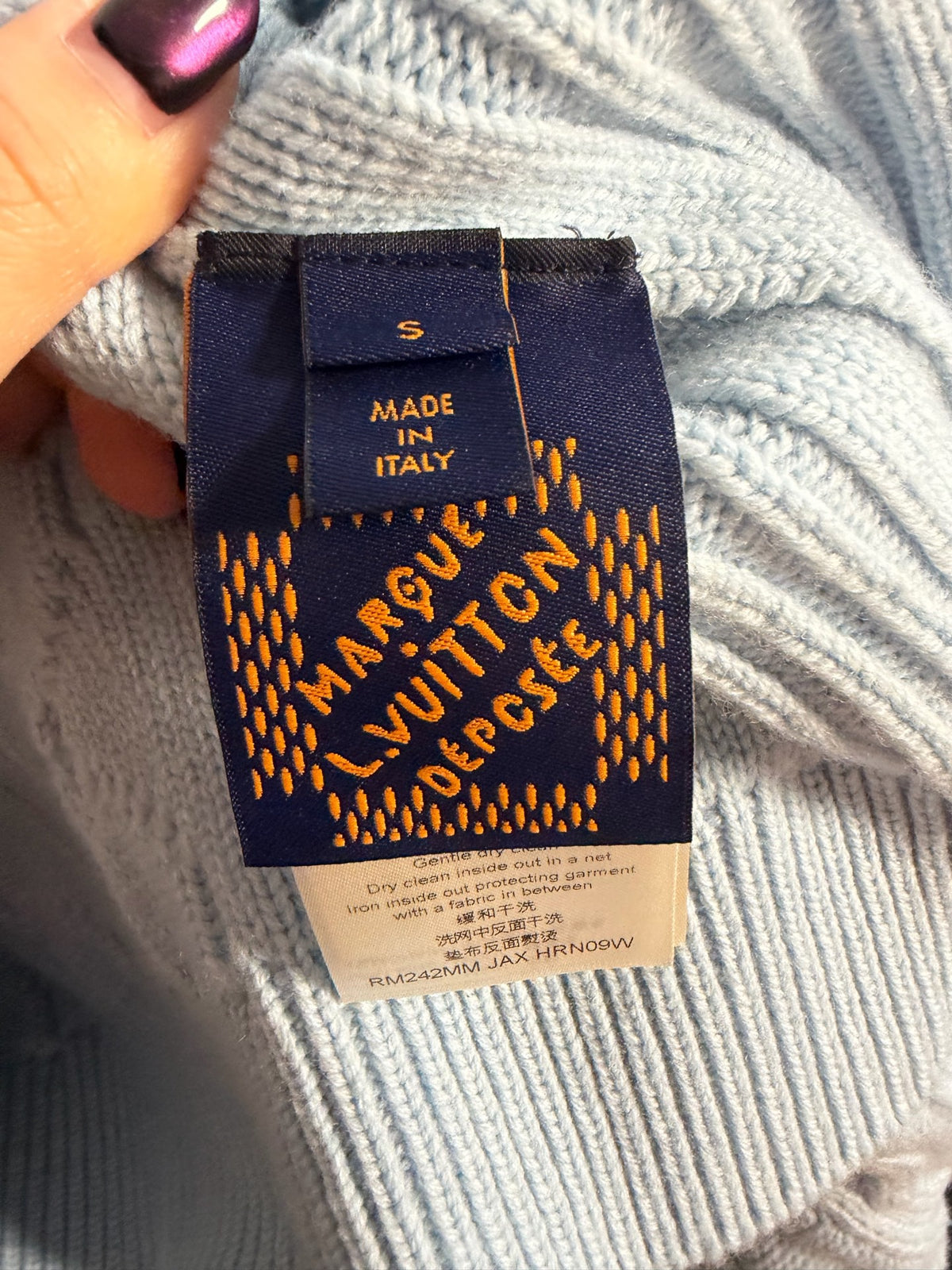 Louis Vuitton - Other - Wool - Blue - (S)