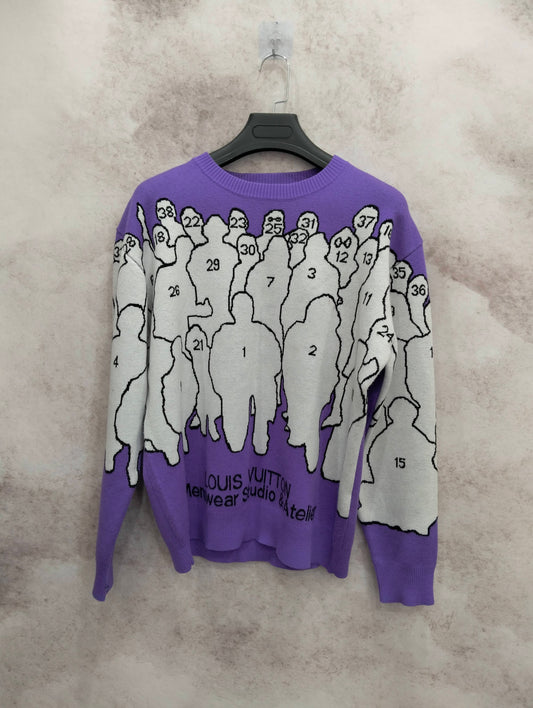Louis Vuitton - Other - Wool - Purple - (M)