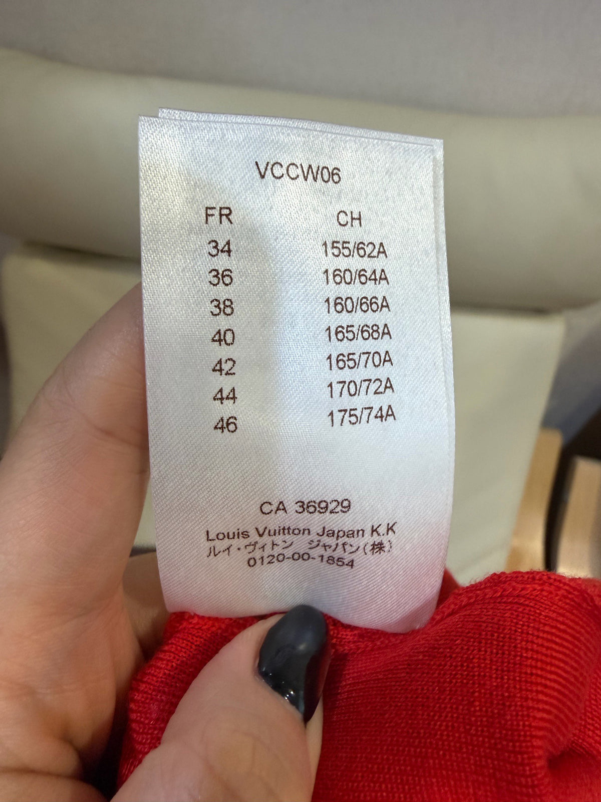 Louis Vuitton - Other - Wool - Red - (XS)