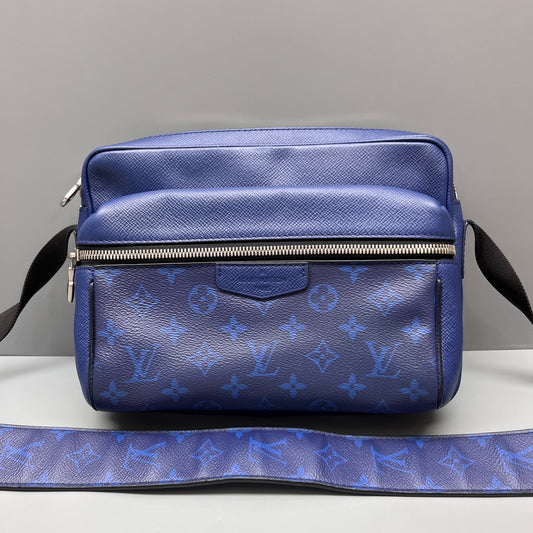 Louis Vuitton - Outdoor Messenger - Leather - Blue - (Small)