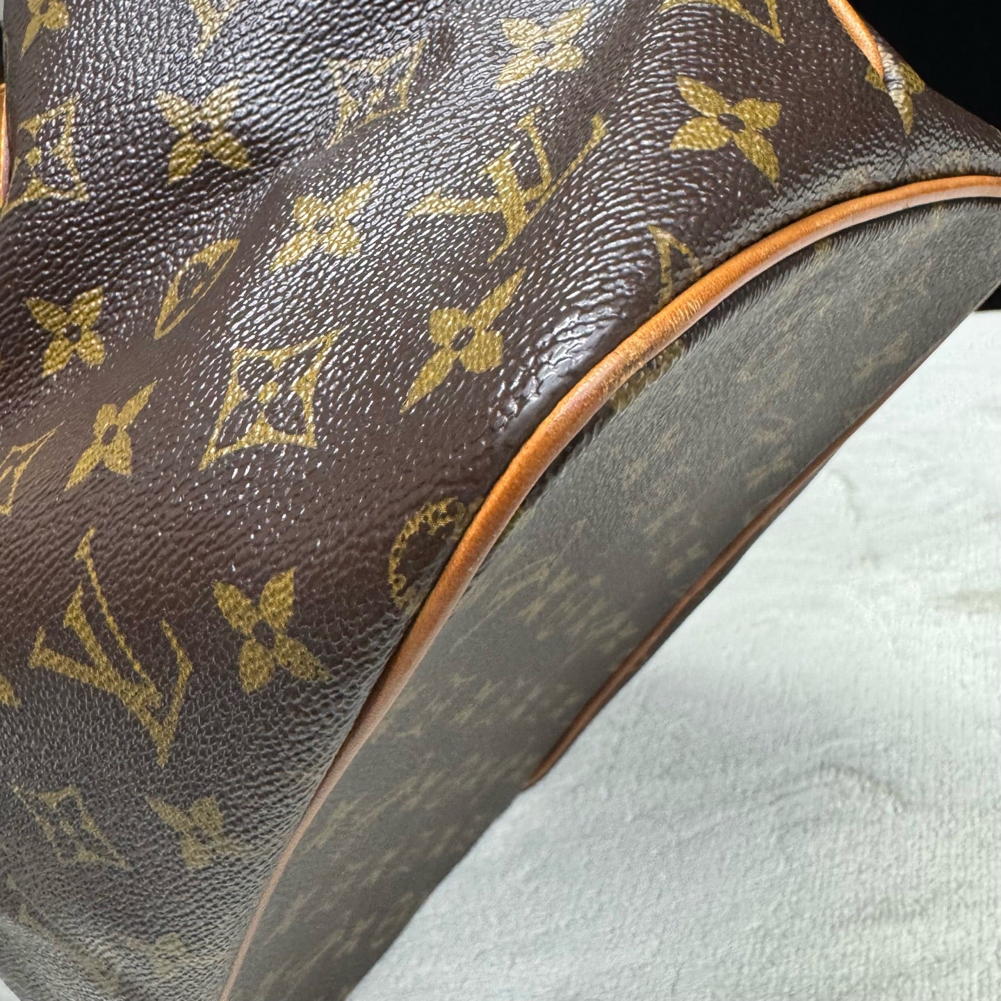 Louis Vuitton - Palermo - Cloth - Brown - (Small)