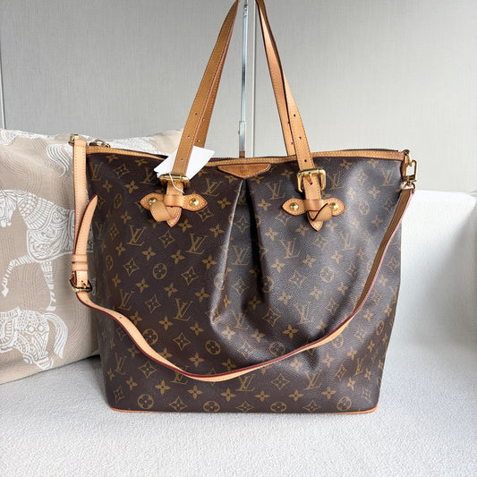 Louis Vuitton - Palermo - Leather - Brown - (large)