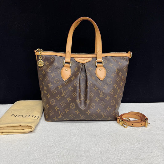 Louis Vuitton - Palermo - Leather - Brown - (small)