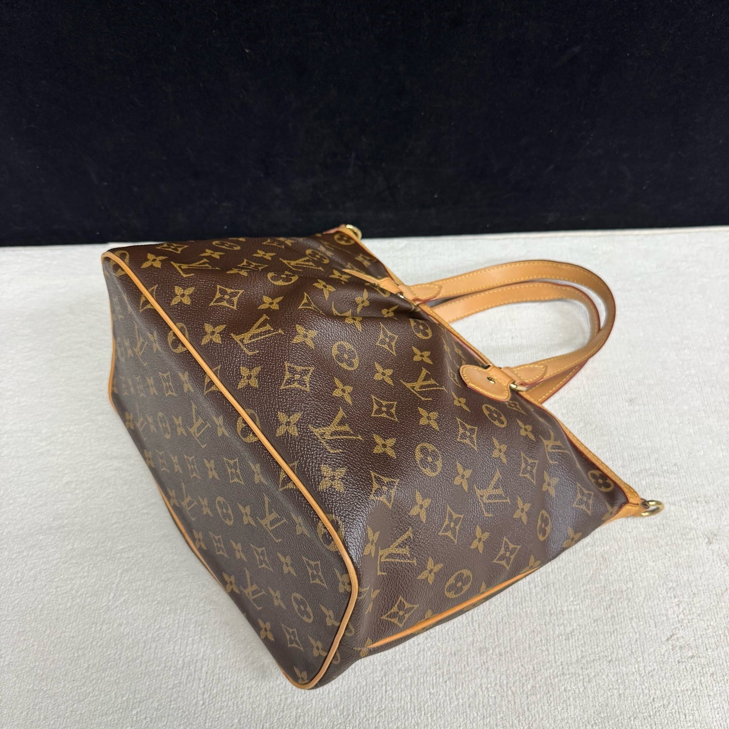 Louis Vuitton - Palermo - Leather - Brown - (small)