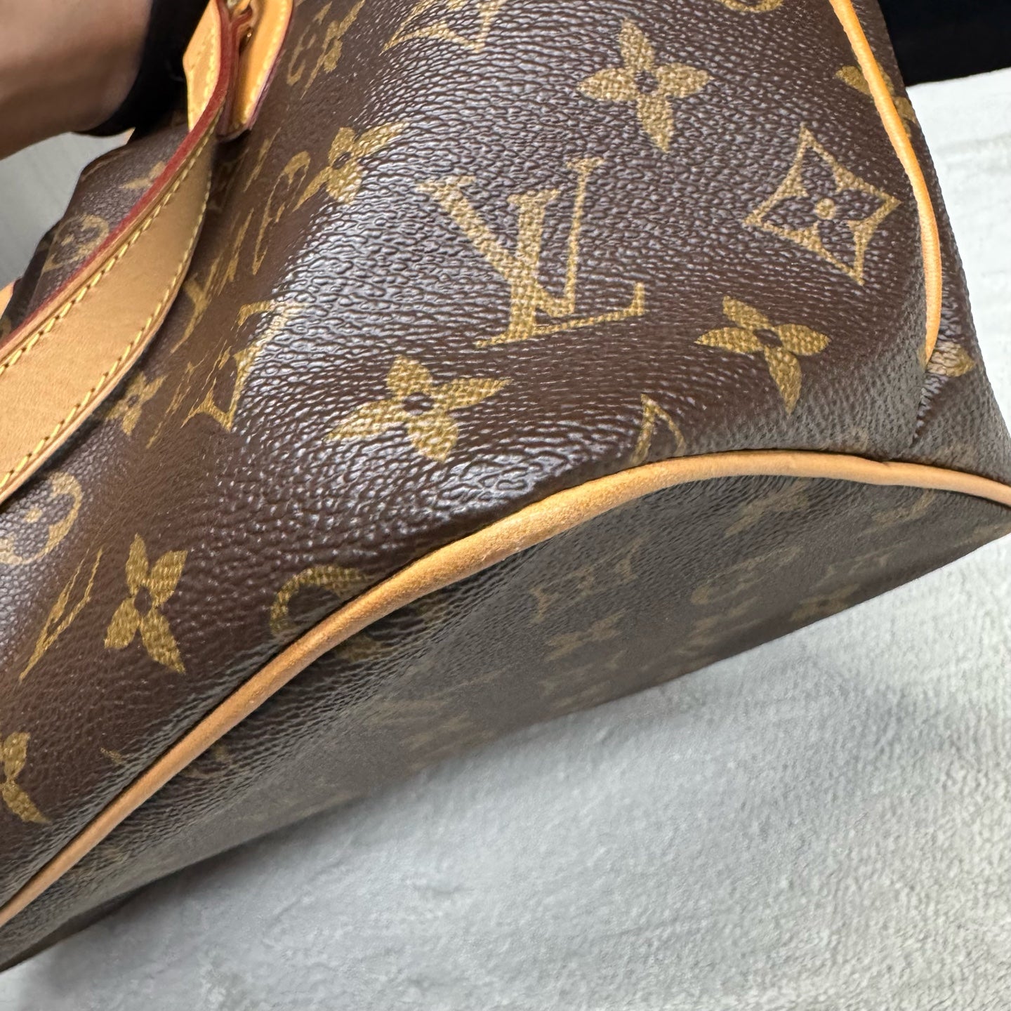 Louis Vuitton - Palermo - Leather - Brown - (small)