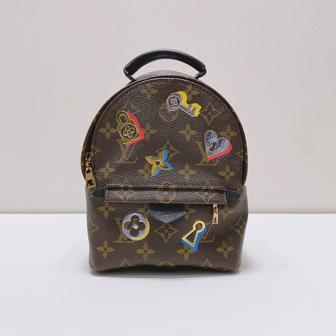Louis Vuitton - Palm Springs - Cloth - Brown - (mini)