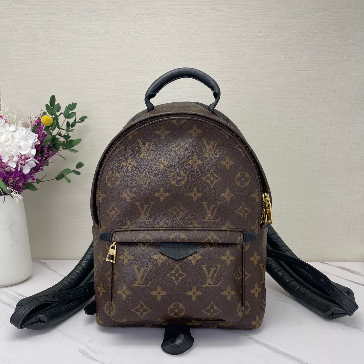 Louis Vuitton - Palm Springs - Leather - Brown - (medium)