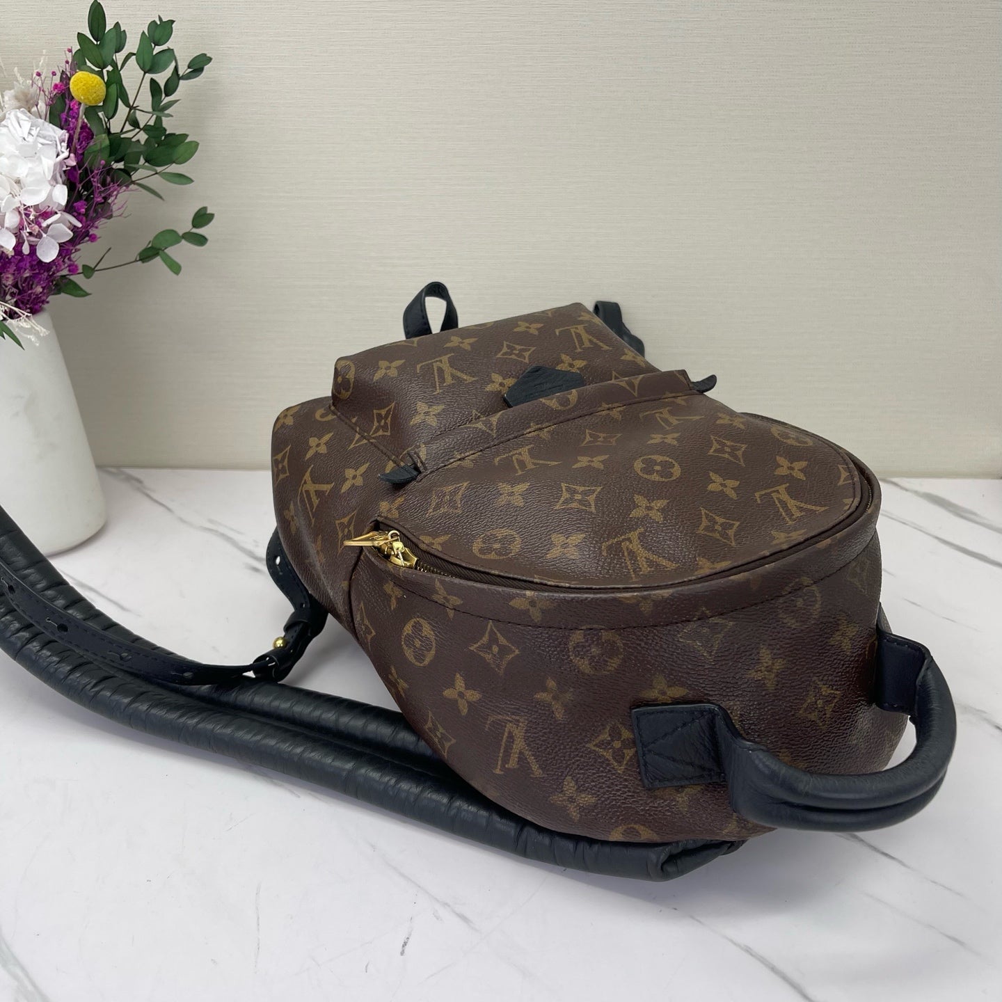 Louis Vuitton - Palm Springs - Leather - Brown - (medium)