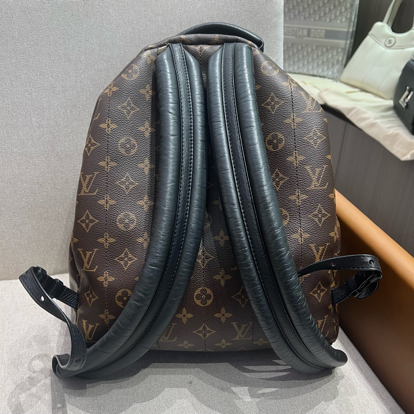 Louis Vuitton - Palm Springs - Leather - Brown - (medium)