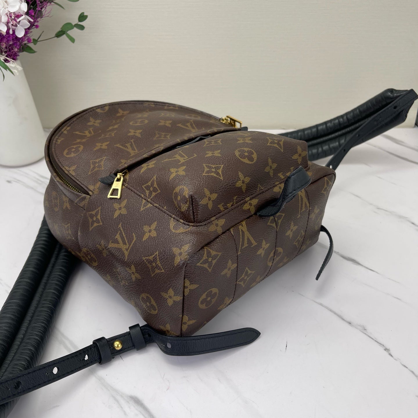 Louis Vuitton - Palm Springs - Leather - Brown - (medium)