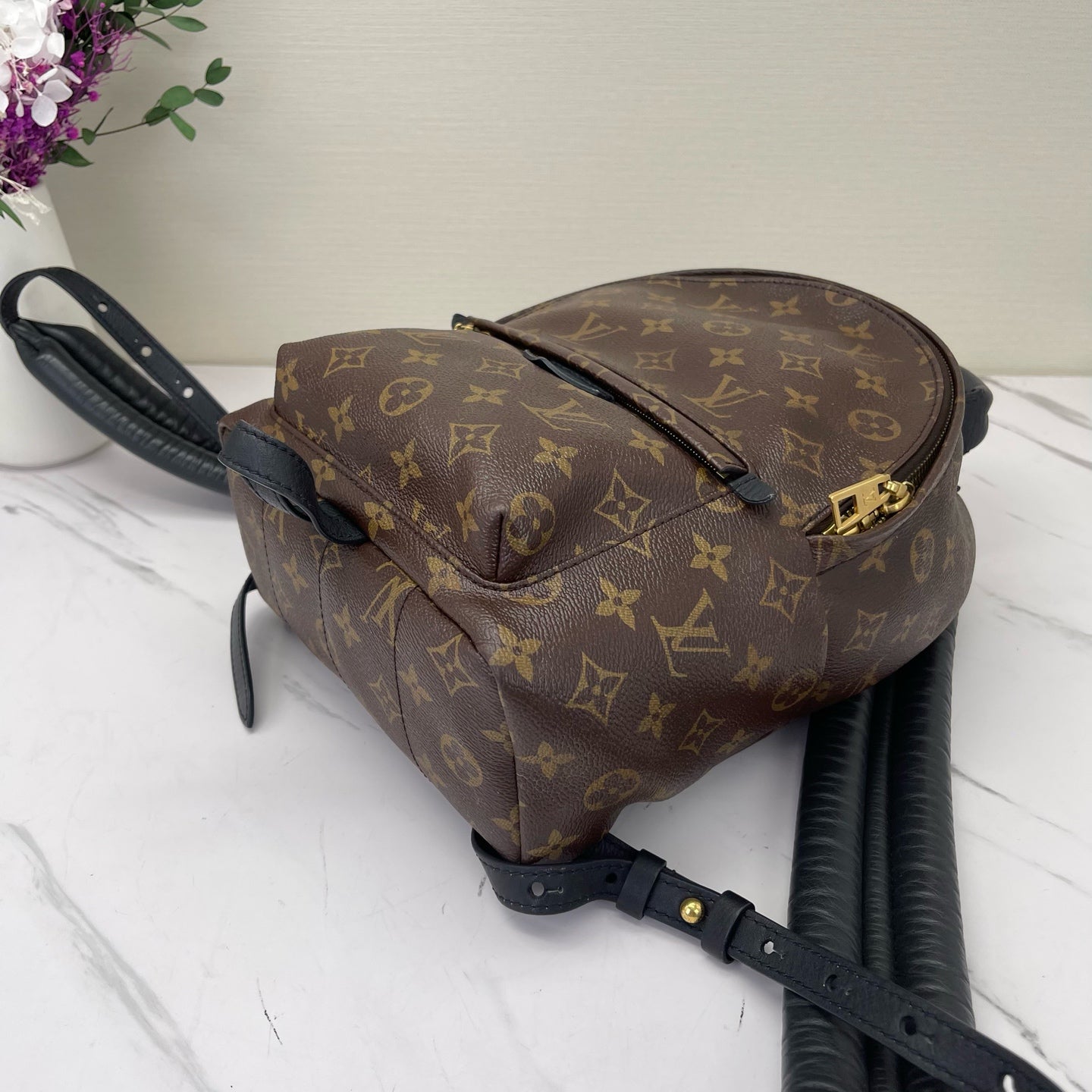 Louis Vuitton - Palm Springs - Leather - Brown - (medium)
