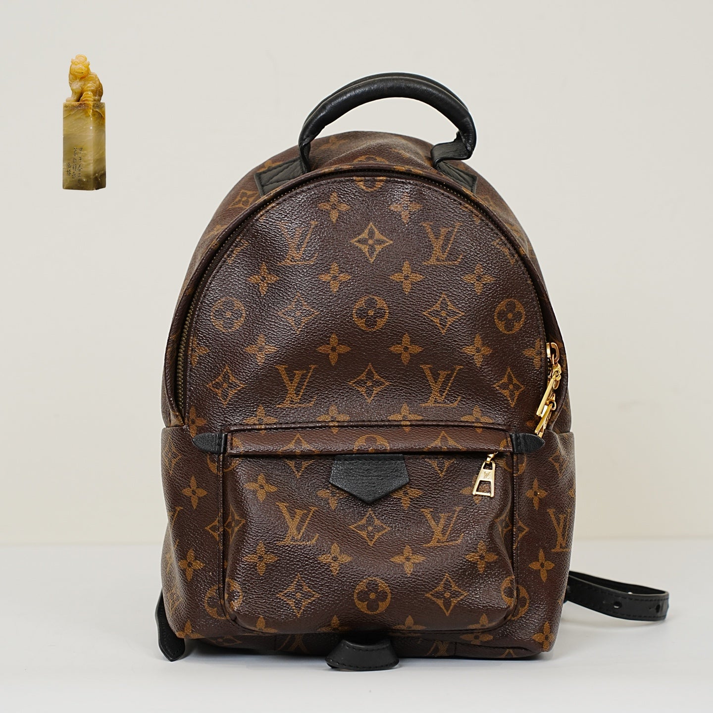 Louis Vuitton - Palm Springs - Leather - Brown - (Small)