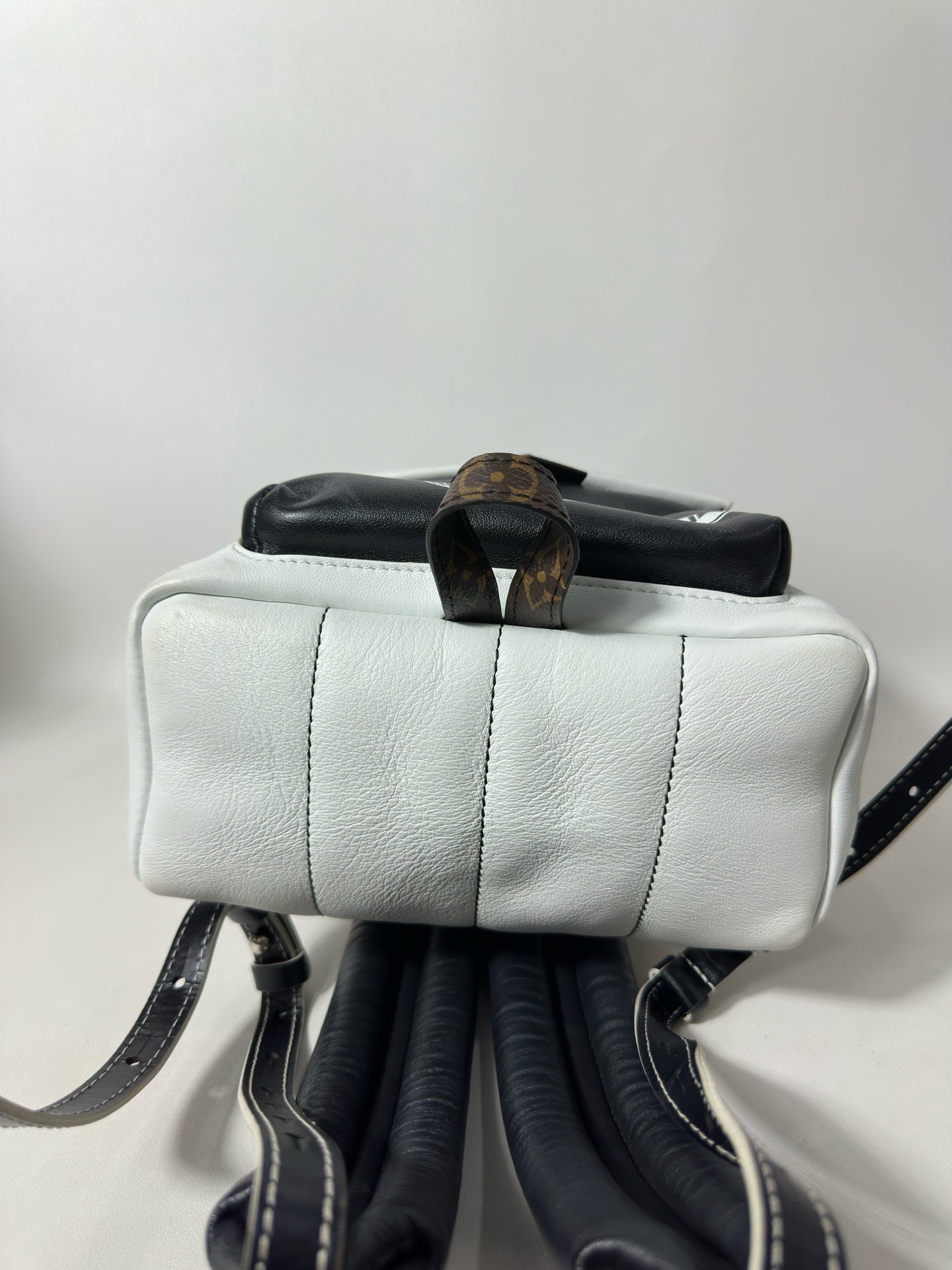 Louis Vuitton - Palm Springs - Leather - White - (small)